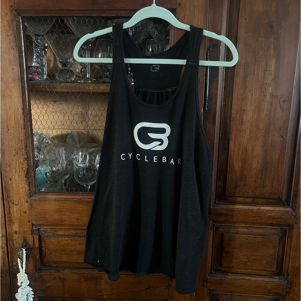Heather Grey CycleBar Flowy Tank
